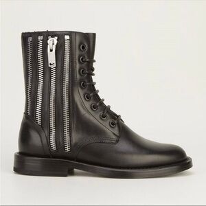Saint Laurent combat side zip women’s boots size 38.5